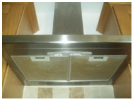 Extractor Hood Clean before cleaning